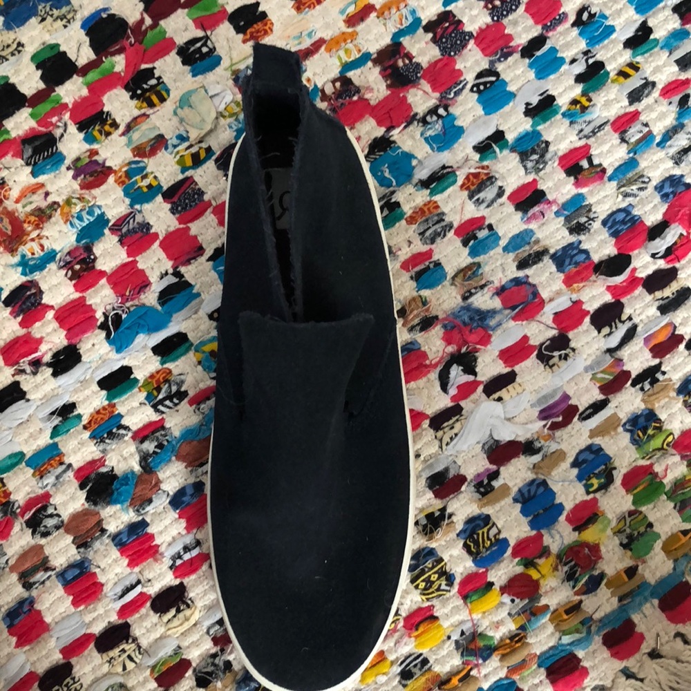 Blue sneakers
